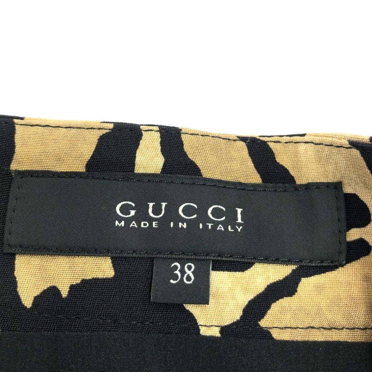 LA3896 GUCCI グッチ シルク ロングタイトスカート ブラック 38 LA3896 GUCCI グッチ シルク ロングタイトスカート ブラック 38