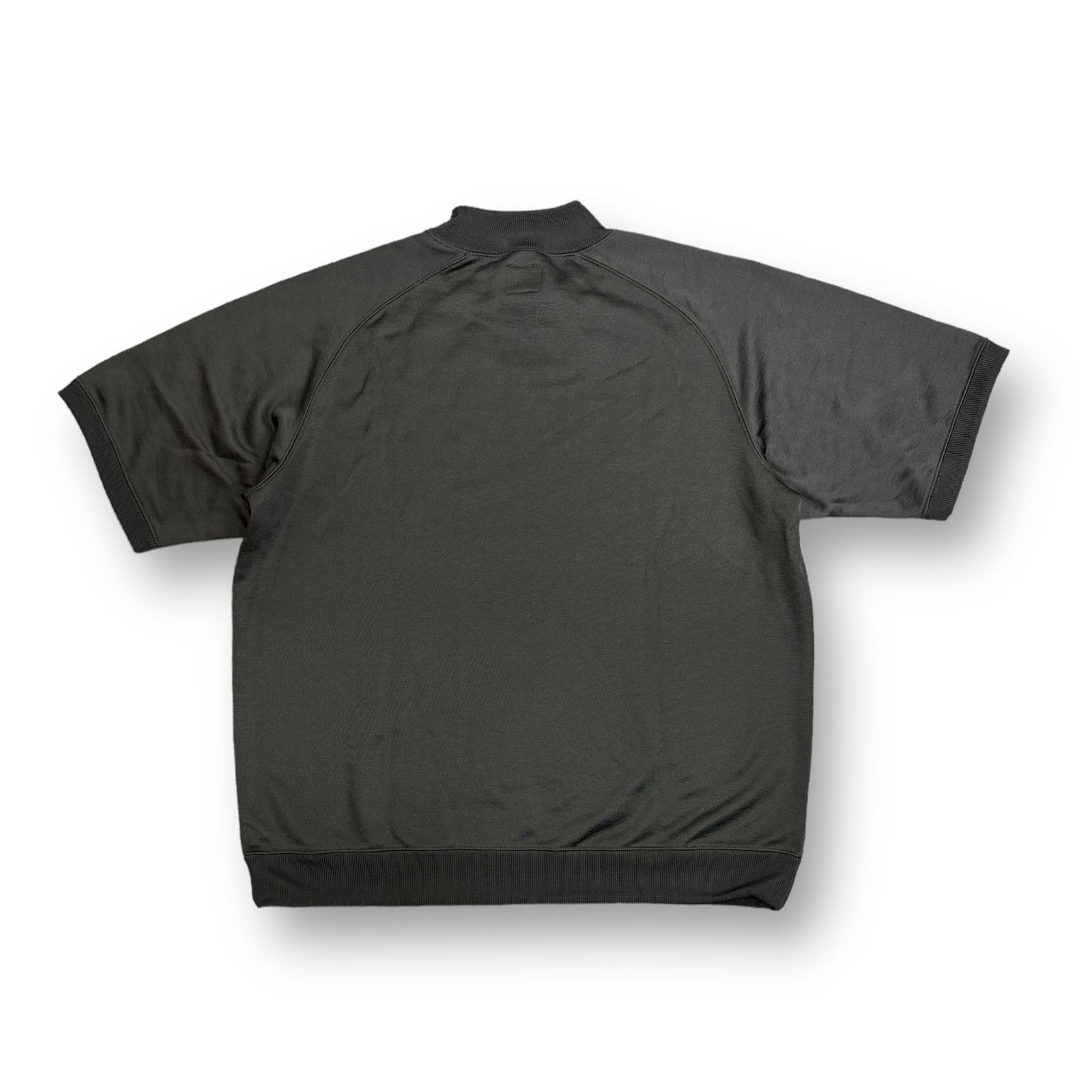 【極美品】Needles 24FW ジャージー モックネックスウェット 定価16500円 新品 NEEDLES MR489 ポリエステル ジャージ モック