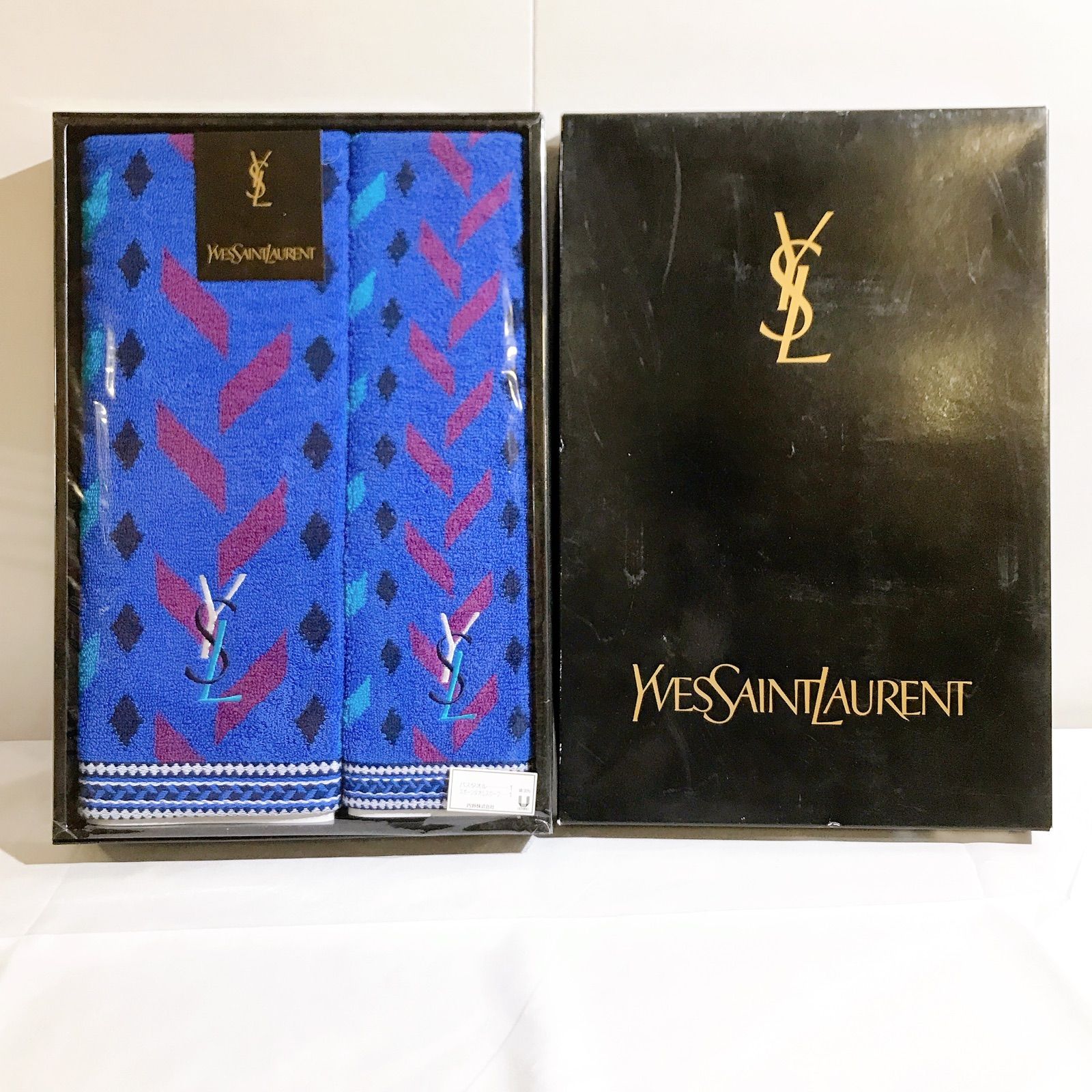 未使用品】Yves Saint Laurent イヴサンローラン ギフトタオルセット