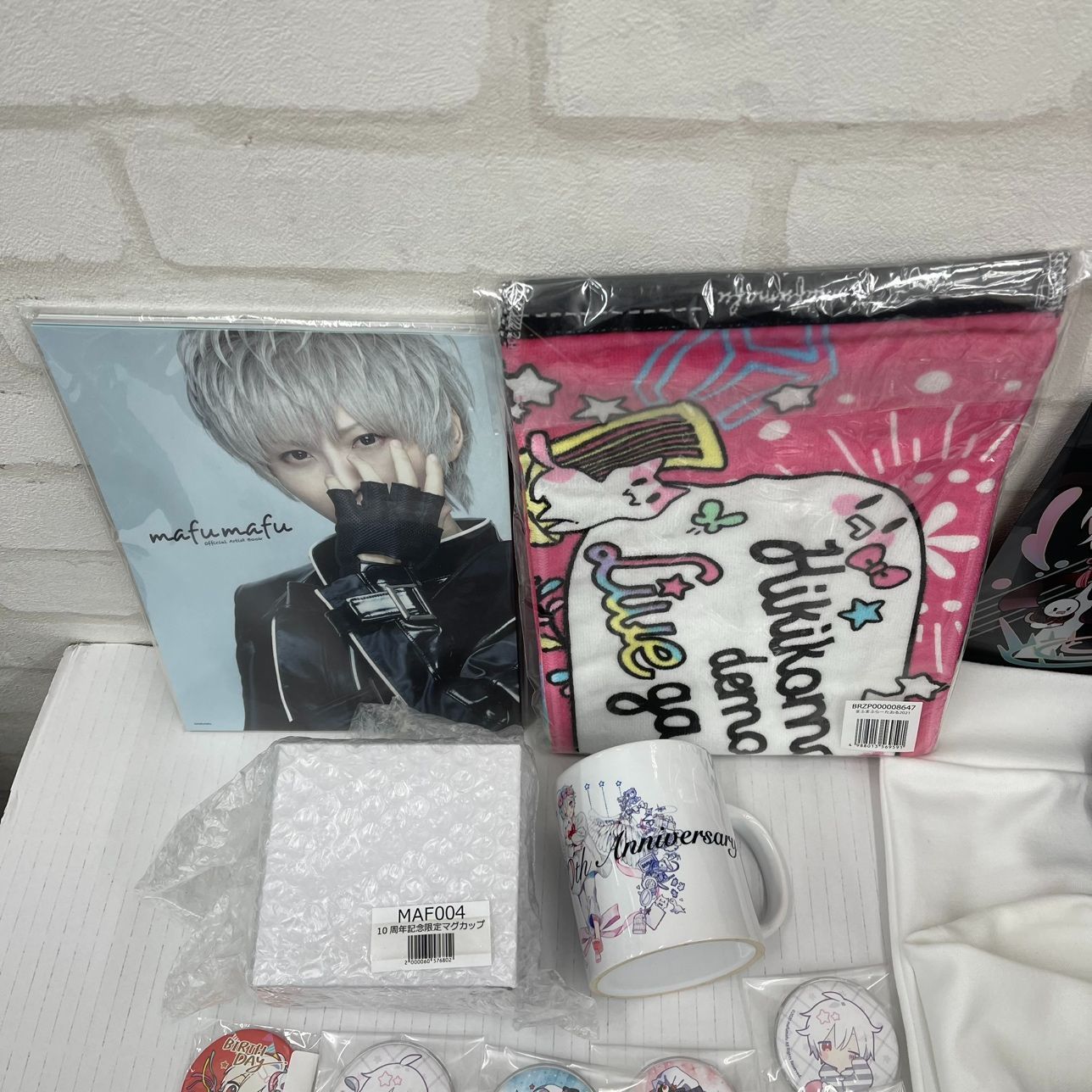 未開封含む】まふまふ グッズセット 缶バッジ アクリルキーホルダー