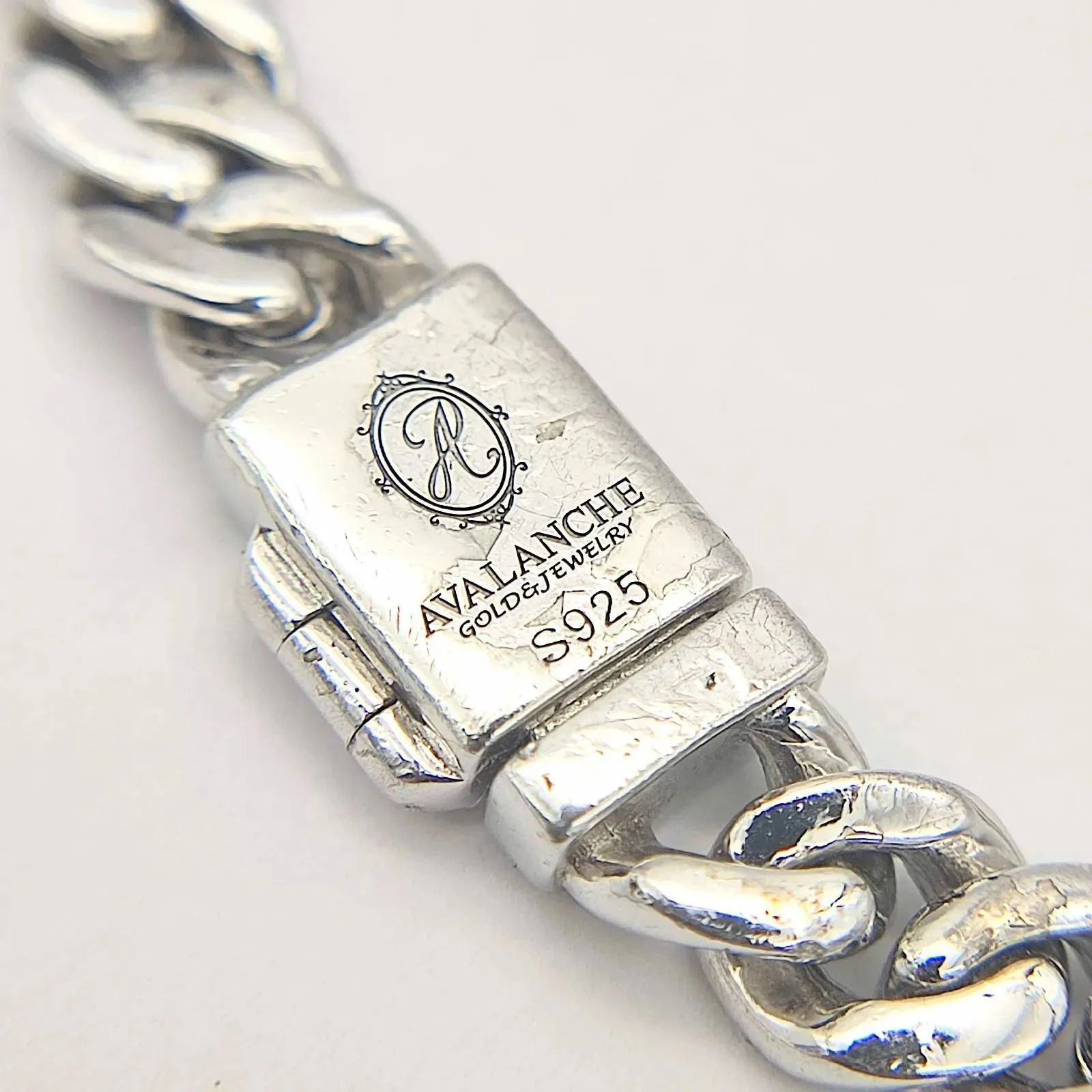 美品】AVALANCHE アヴァランチ マイアミブレスレット SILVER