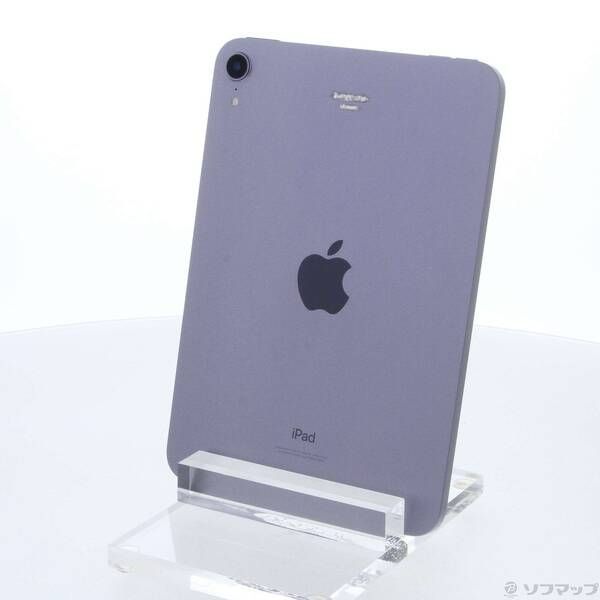 中古品〕iPad mini 第6世代 256GB パープル MK7X3J/A Wi-Fi【258】 中古品〕iPad mini 第6世代 256GB パープル MK7X3J/A Wi-Fi【258】