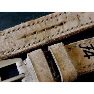 40” イタリア海軍 74ストラップ GPFバックル 栃木レザー