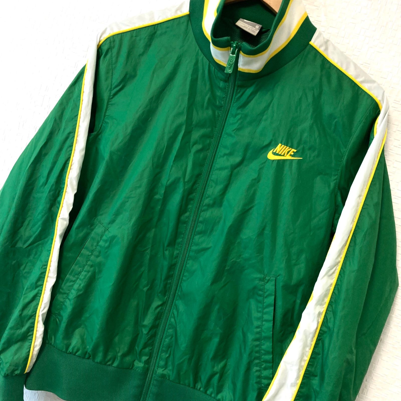 NIKE トラックジャケット 青 ブルー グリーン 緑 ジャージ スポーツウェア トラックジャケット メンズ トレーニングウェア ジャージ