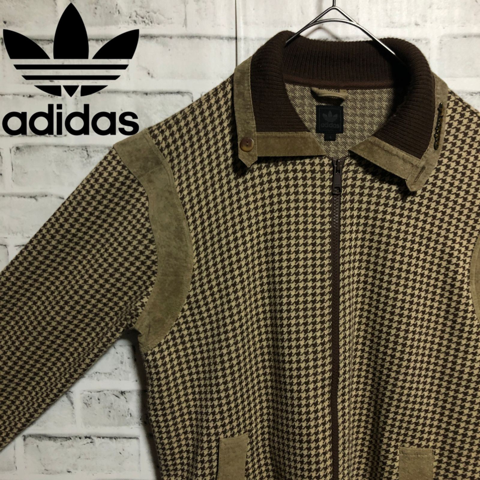 希少デザイン⭐️90s adidas トラックジャケット/ジャージ L トレ 