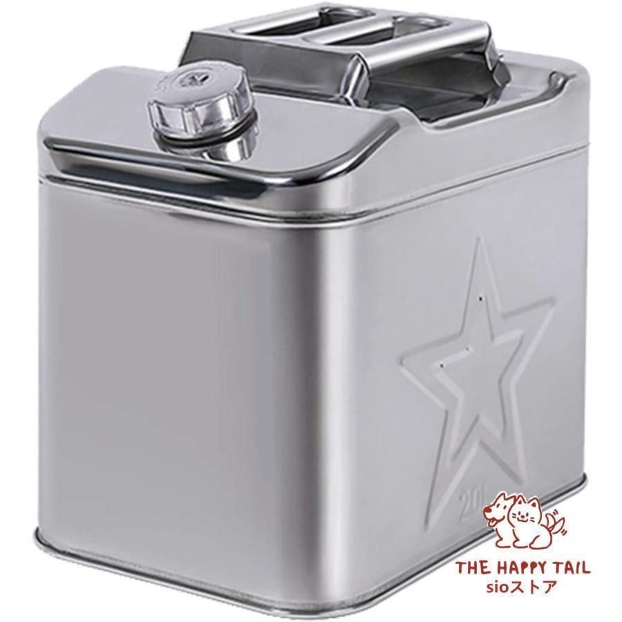 ガソリン携行缶 ステンレス ガソリン缶 ガソリンタンク 20L | 25L | 30L | 35L | 40LL大容量燃料タンクステンレス鋼 ガソリン携行缶 持ち