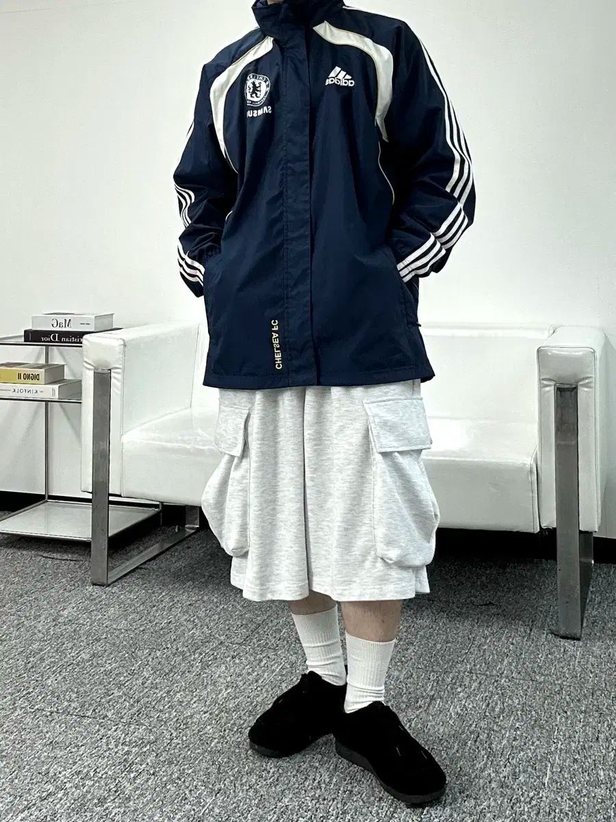 adidasアディダスジャケットウィンドブレーカーマルセイユサッカーXLゆるダボ adidasアディダスジャケットウィンドブレーカーマルセイユ