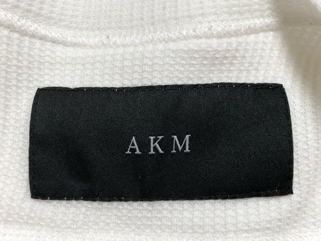 AKM（エイケイエム）MM007　ヘンリーネック　サーマル 長袖Ｔシャツ【E3021-007】