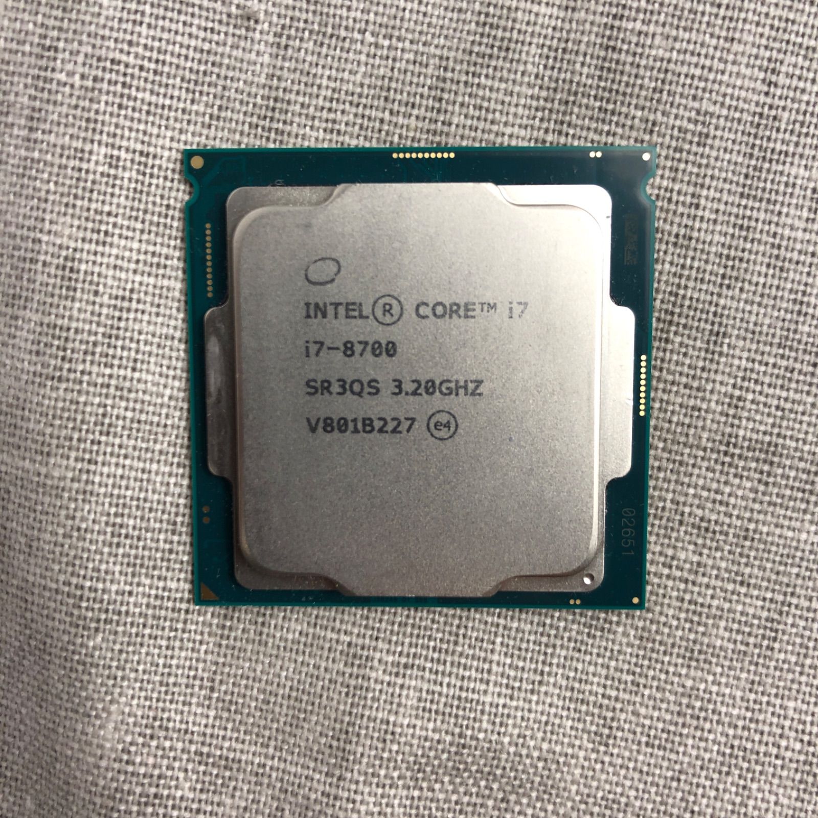 インテル Core i7-8700 BIOS確認済み 【公式通販】