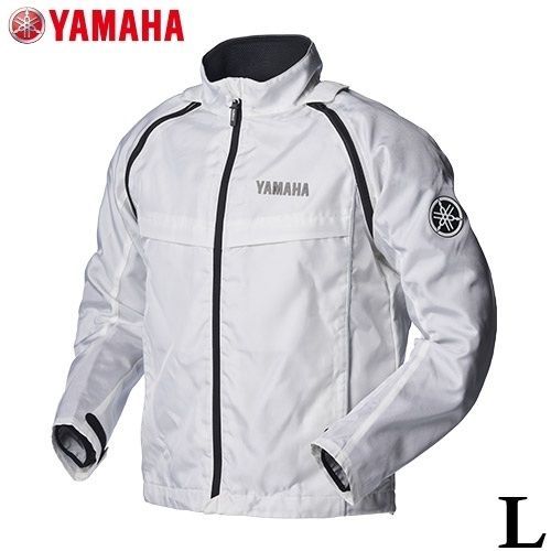 YAMAHA ヤマハ RY1001 2Wayジャケット ホワイト Lサイズ プロテクター 