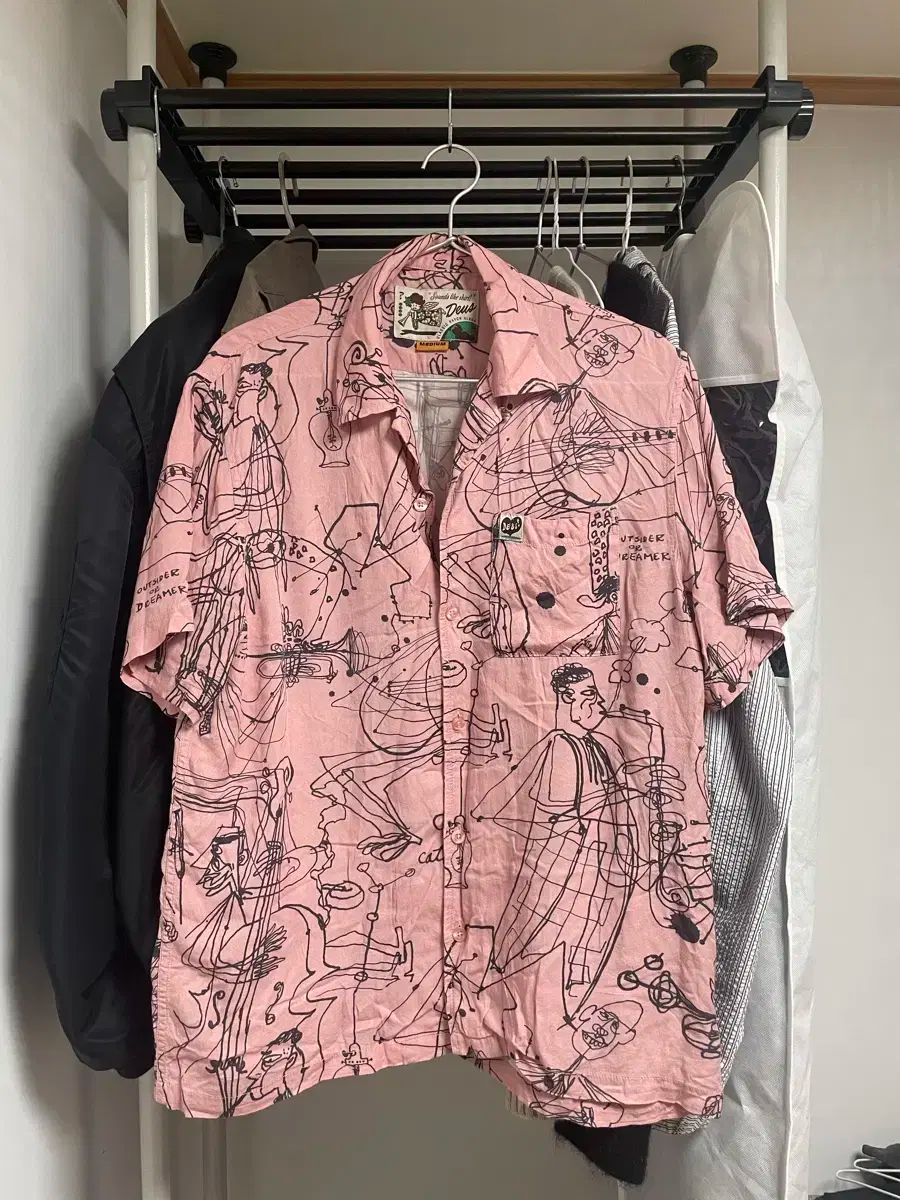 DEUS EX MACHINA デウスエクスマキナ 半袖シャツ m