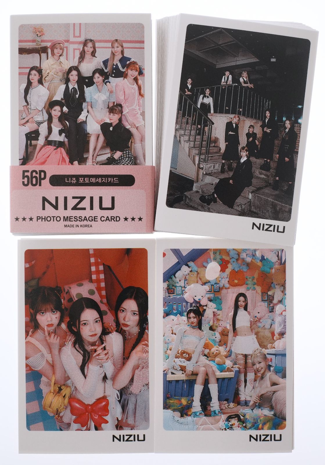 NiziU ニジュー グッズ フォトメッセージカード 56枚 トレカ カード 