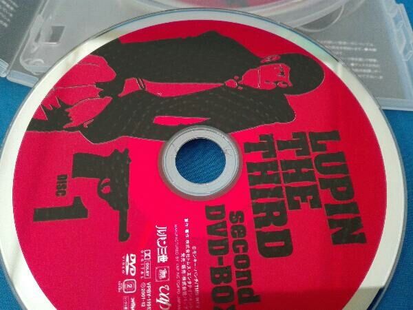 ディスク 割れ有り DVD LUPIN THE THIRD second tv BOX