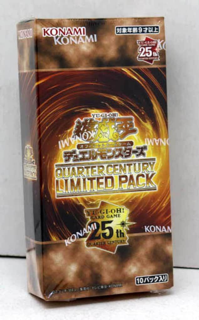 遊戯王 QUARTER CENTURY LIMITED PACK 4BOX コナミスタイル|KONAMIの