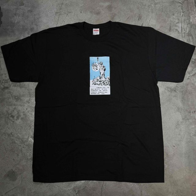 【本物保証 /関税・送料無料】Supreme Liberty Tee Supreme Liberty Tee Moss Men's - FW24 - US