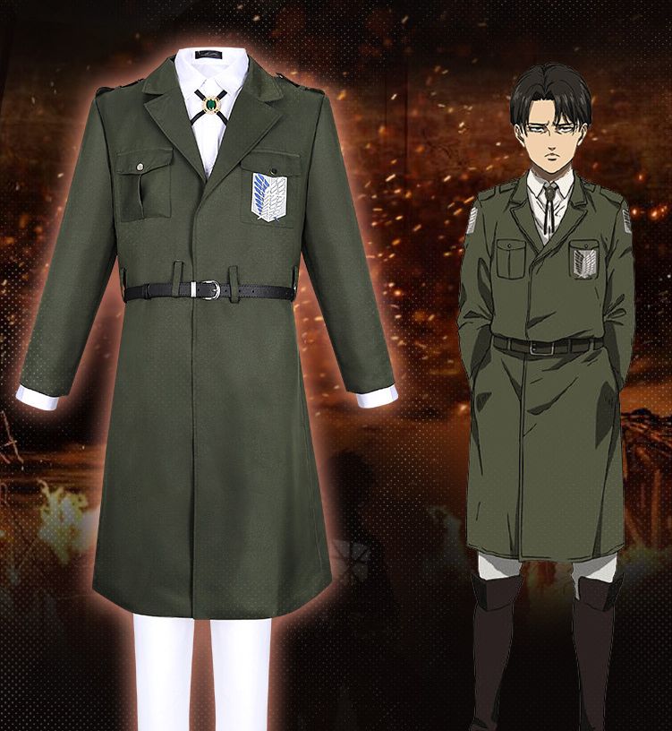 Amazon.co.jp: [PJVQ] コスプレ衣装 進撃の巨人 調査兵団 コート