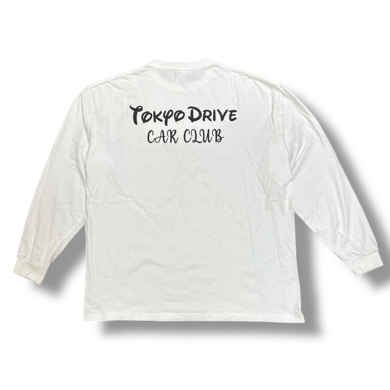 参考上代9900円 TOKYO DRIVE CAR CLUB ミッキー長袖Tシャツ ロング 