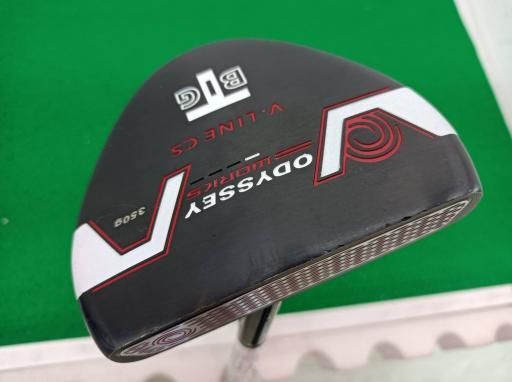 ■オデッセイ■WORKS BIG T V-LINE CS■34■中古■1円～ オデッセイ ワークス BIG T パター V-LINE CSの試打レビュー 口コミ