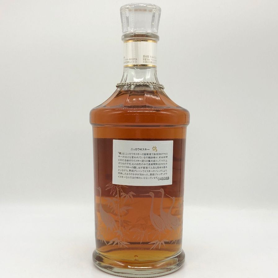 東京都限定◇ニッカ 鶴 スリムボトル700ml 43%【F4】 - メルカリ