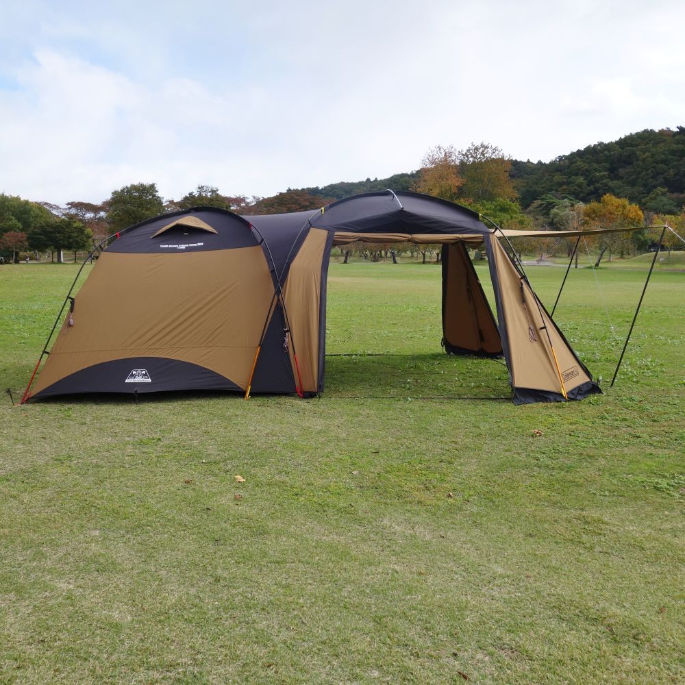 100％本物 ワイルド1 coleman 限定 2room テント（限定モデル】 コールマン テント・タープ