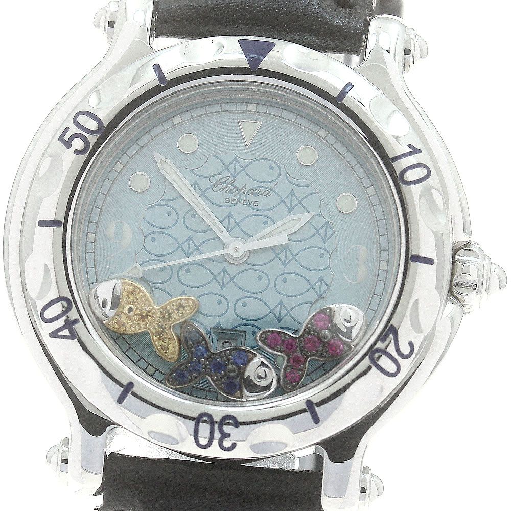 ショパール Chopard 27|8921 ハッピースポーツ デイト クォーツ レディース_882520
