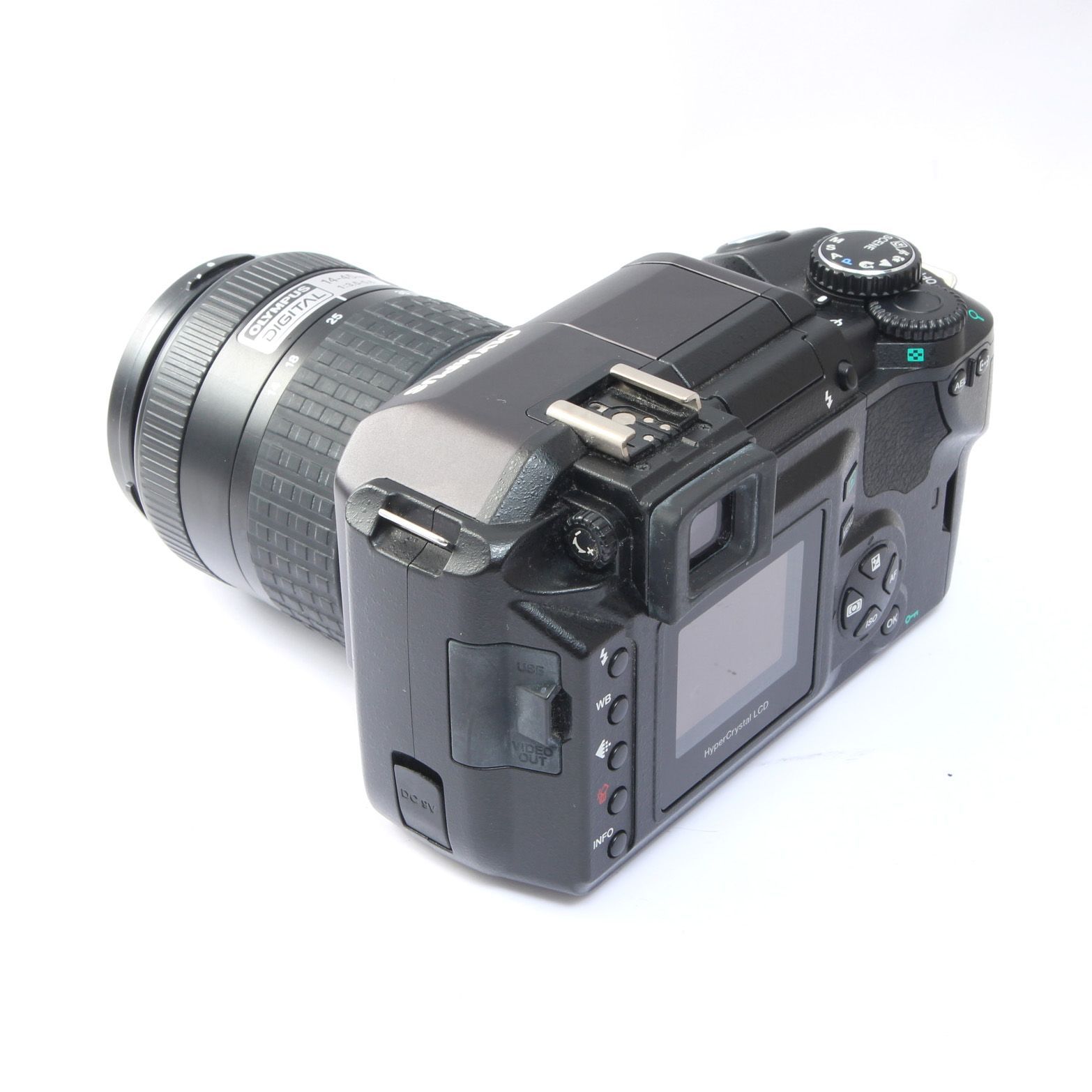 【新品】オリンパス「E-300」レンズセットZD14-45mmF3.5-5.6他 シャッター回数206回】OLYMPUS オリンパス E-300 + ZD 14-45mm