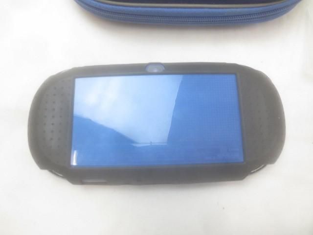  品 ゲーム PS Vita 本体 PCH 1000 サファイアブルー 動作品 8 GB メモリースティック付き 本体(Nintendo Switch) Nintendo Switch