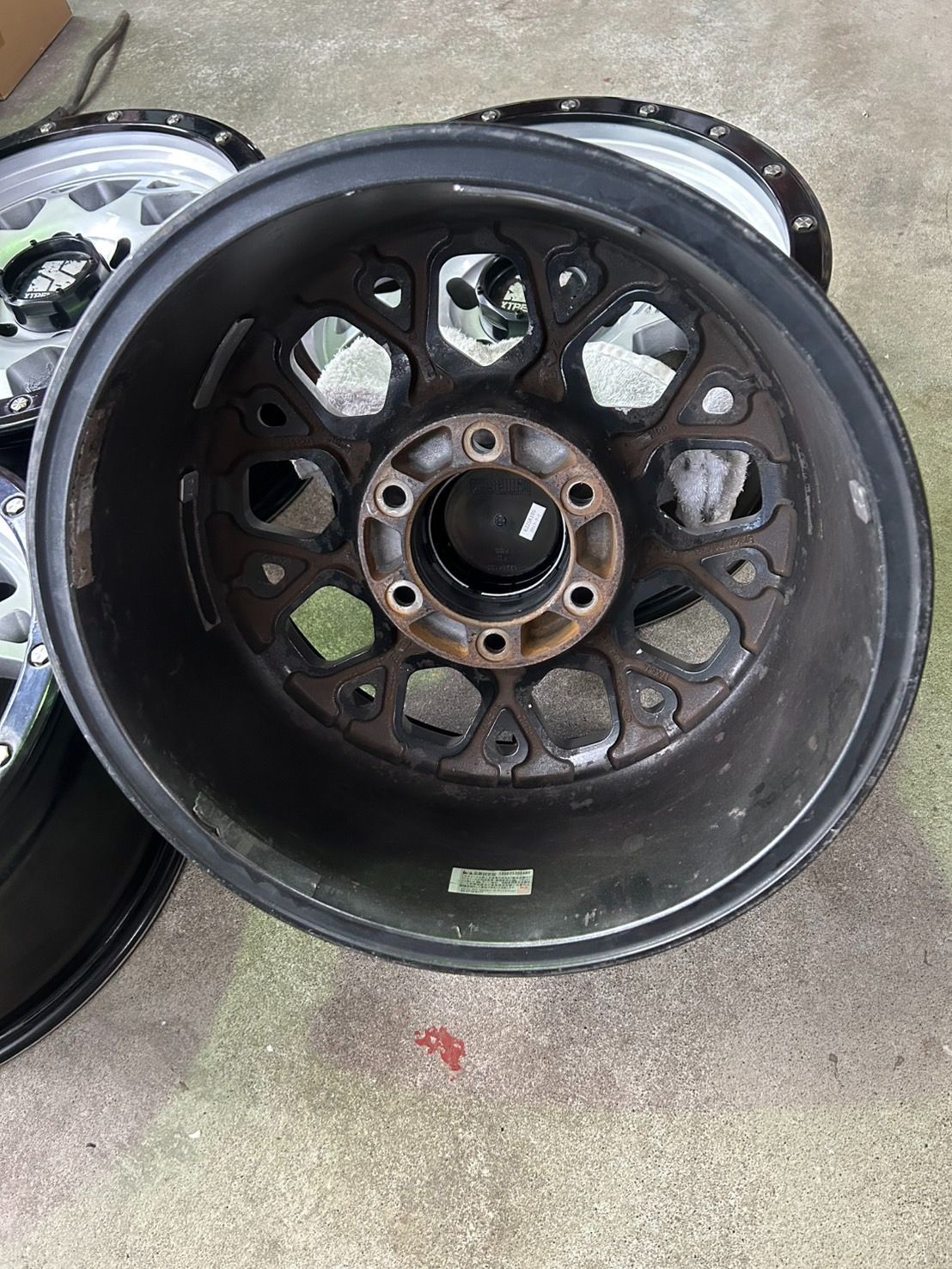 MLJ XTREME-J XJ04 アルミホイール 17インチ 8J +20 PCD139.7 6