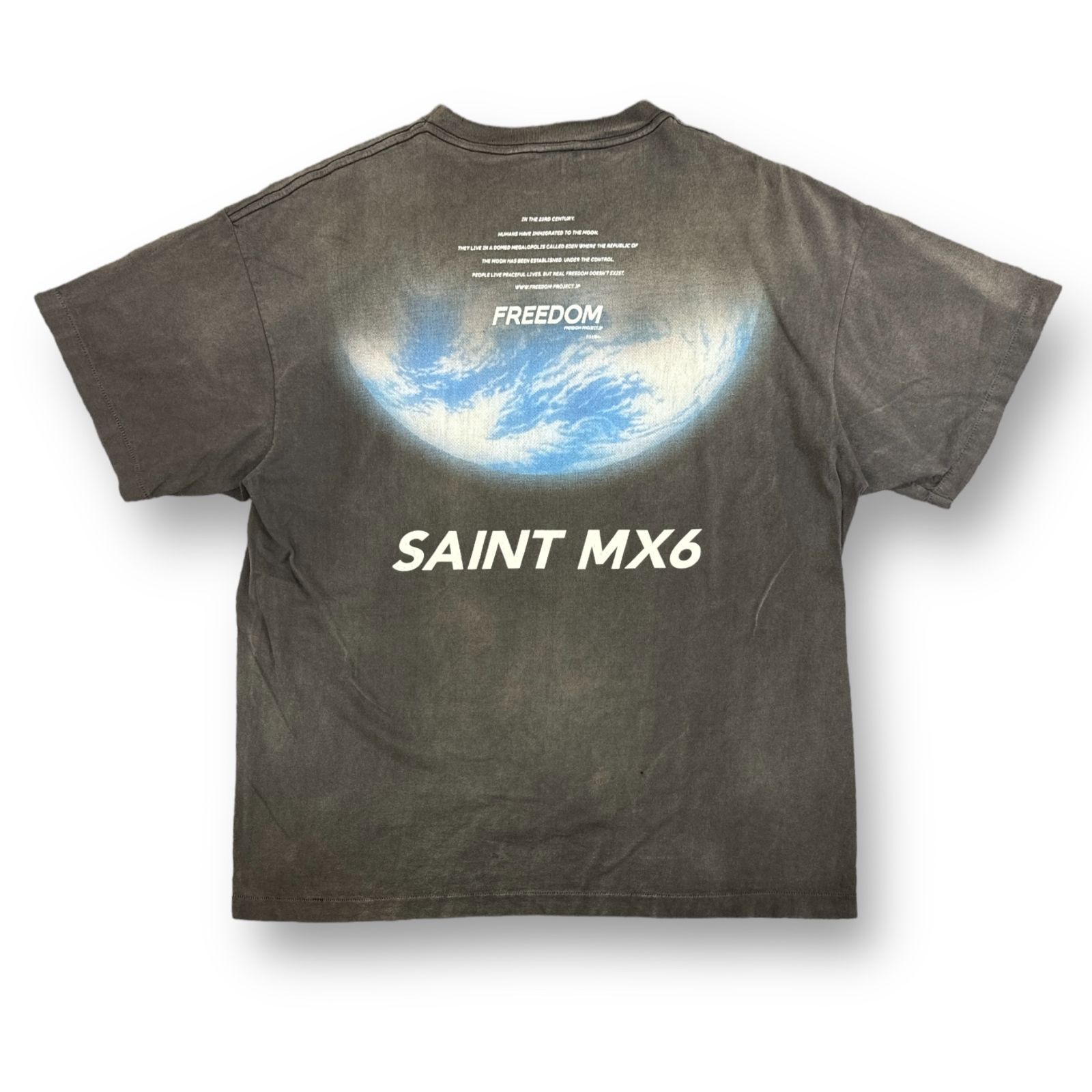 美品 SAINT MICHAEL 24SS FD_SS TEE / FREEDOM フリーダム T