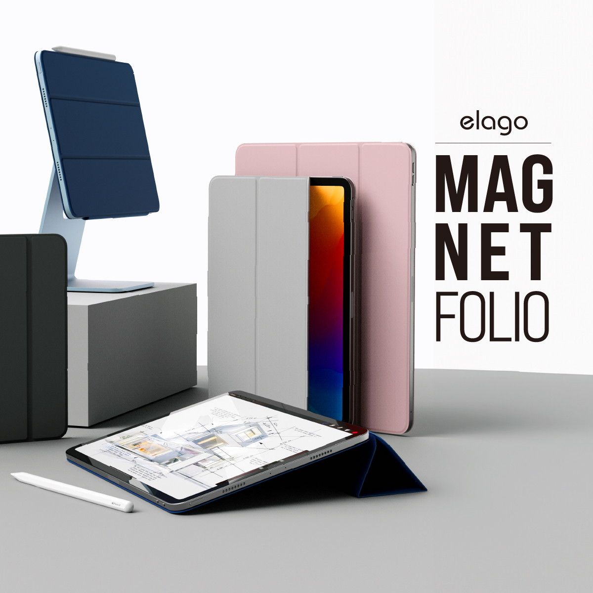 elago MAGNET FOLIO for iPad Pro 13 (2024)