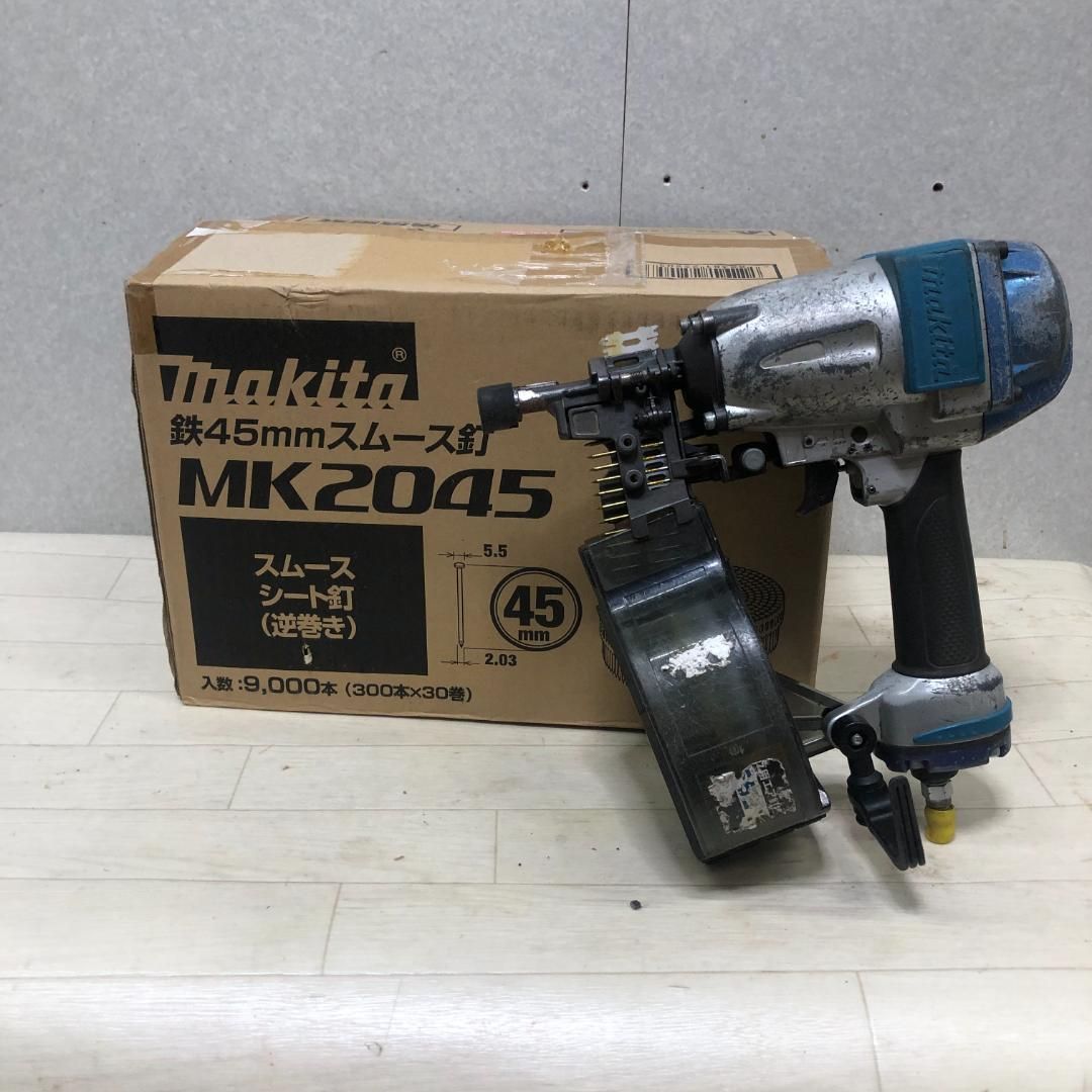 makita マキタ 50ｍｍ サイディング用常圧釘打ち機 AN552 エアツール 大工道具 内装 エア釘打ち機 MK2025 88264-9