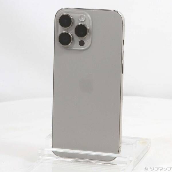 〔 品〕 iPhone16 Pro Max 512GB ナチュラルチタニウム MYWP3J A SIMフリー 258