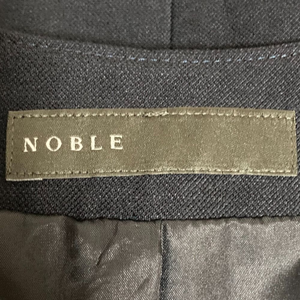 2025SS完売商品【ノーブル】Vカラージレブラウス 新品 ネイビー 2025SS