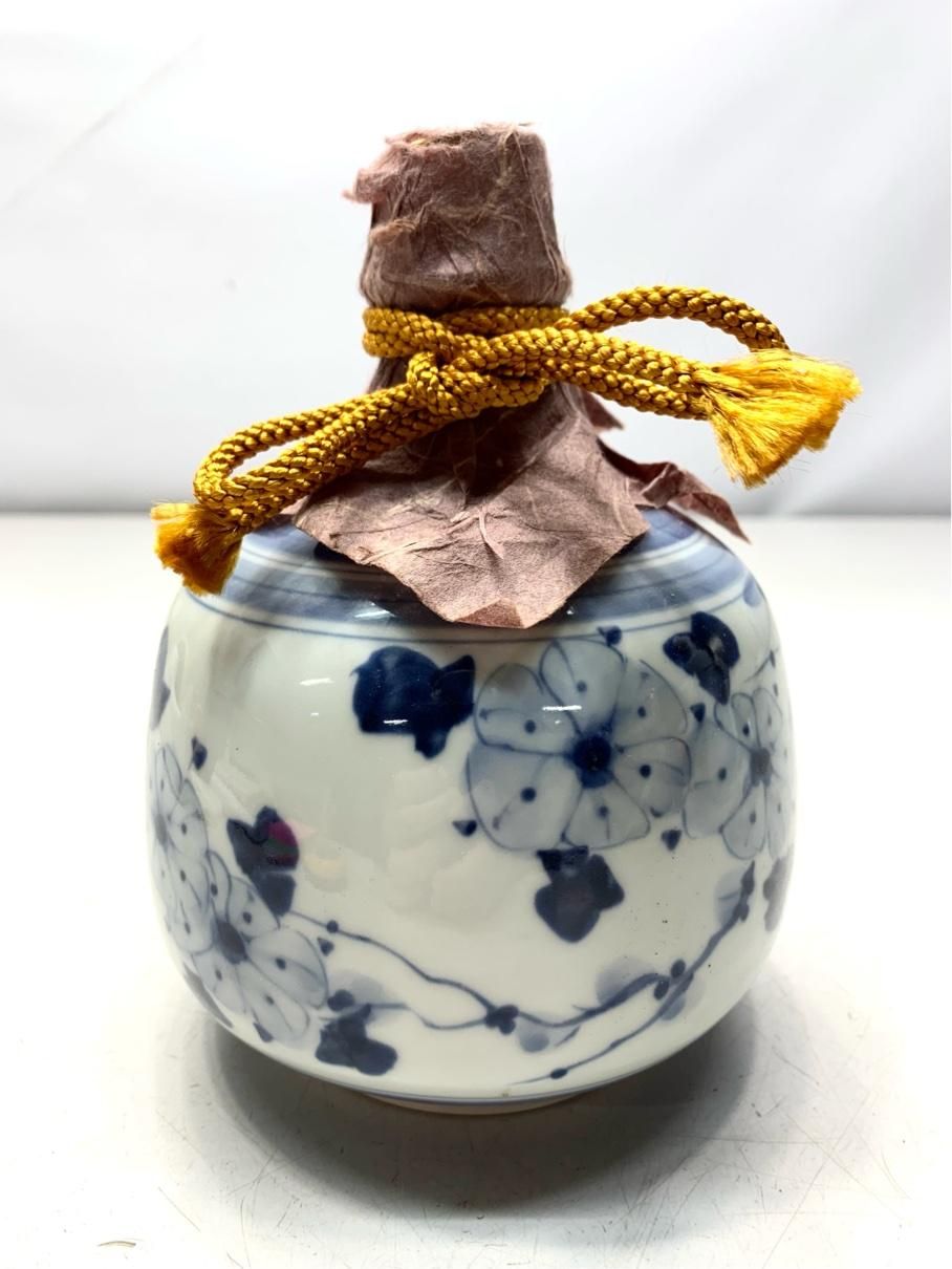 美品　骨董品　陶器 薩摩焼 金襴手 飾り壺 蓋付飾り壺 壺 茶壷 骨董品 古美術 古陶磁