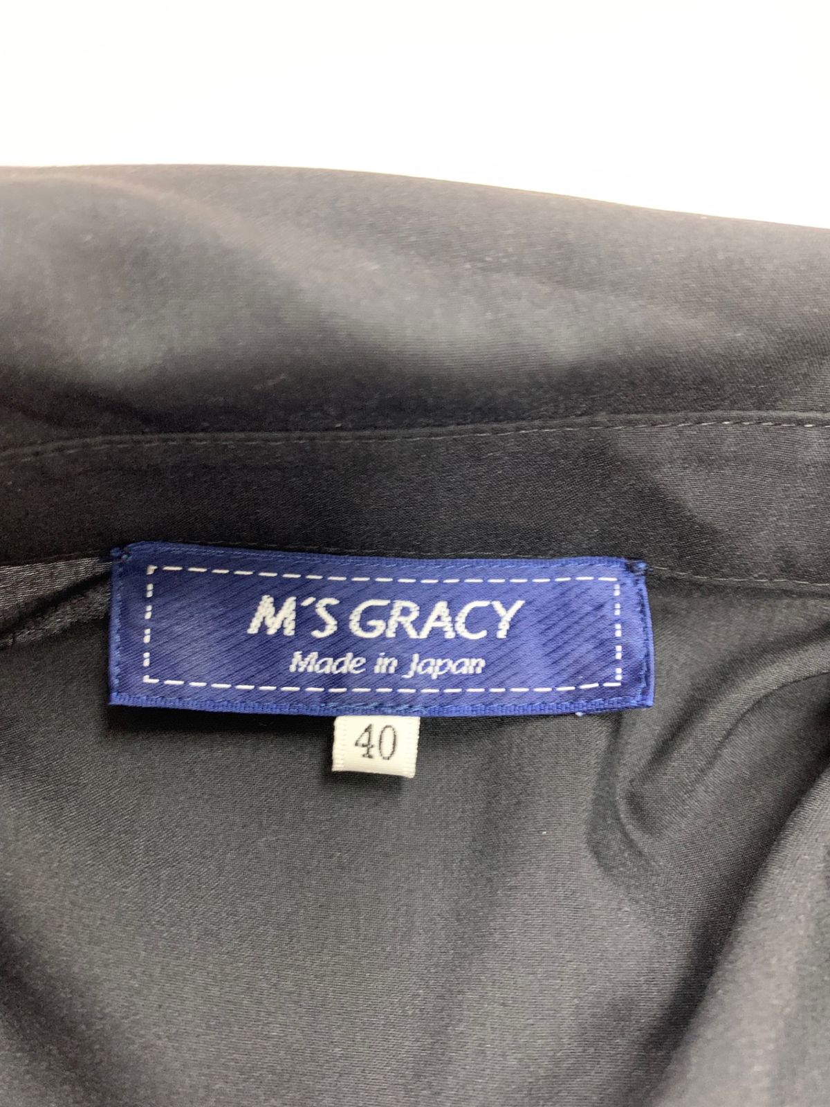 ブラック 異素材ミックス