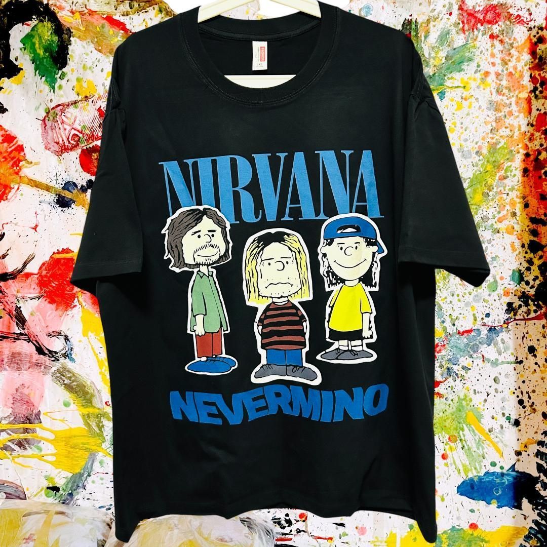 NIRVANA SNOOPY Tシャツ ニルヴァーナ スヌーピー ヴィンテージ ニルヴァーナxスヌーピー NIRVANA SNOOPY Tシャツ XLサイズ