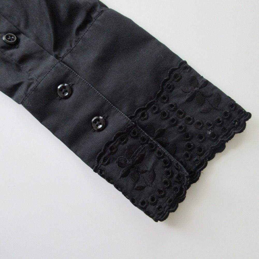 シモーネ ロシャ SIMONE ROCHA レースギャザー シャツ ドレス