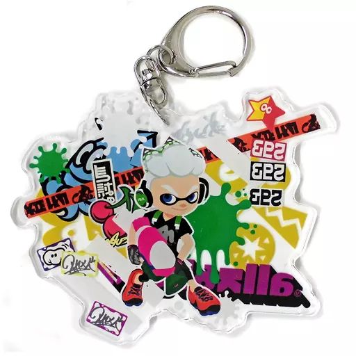 スプラトゥーン ビッグアクリルキーホルダー CROSSING SPLATOON
