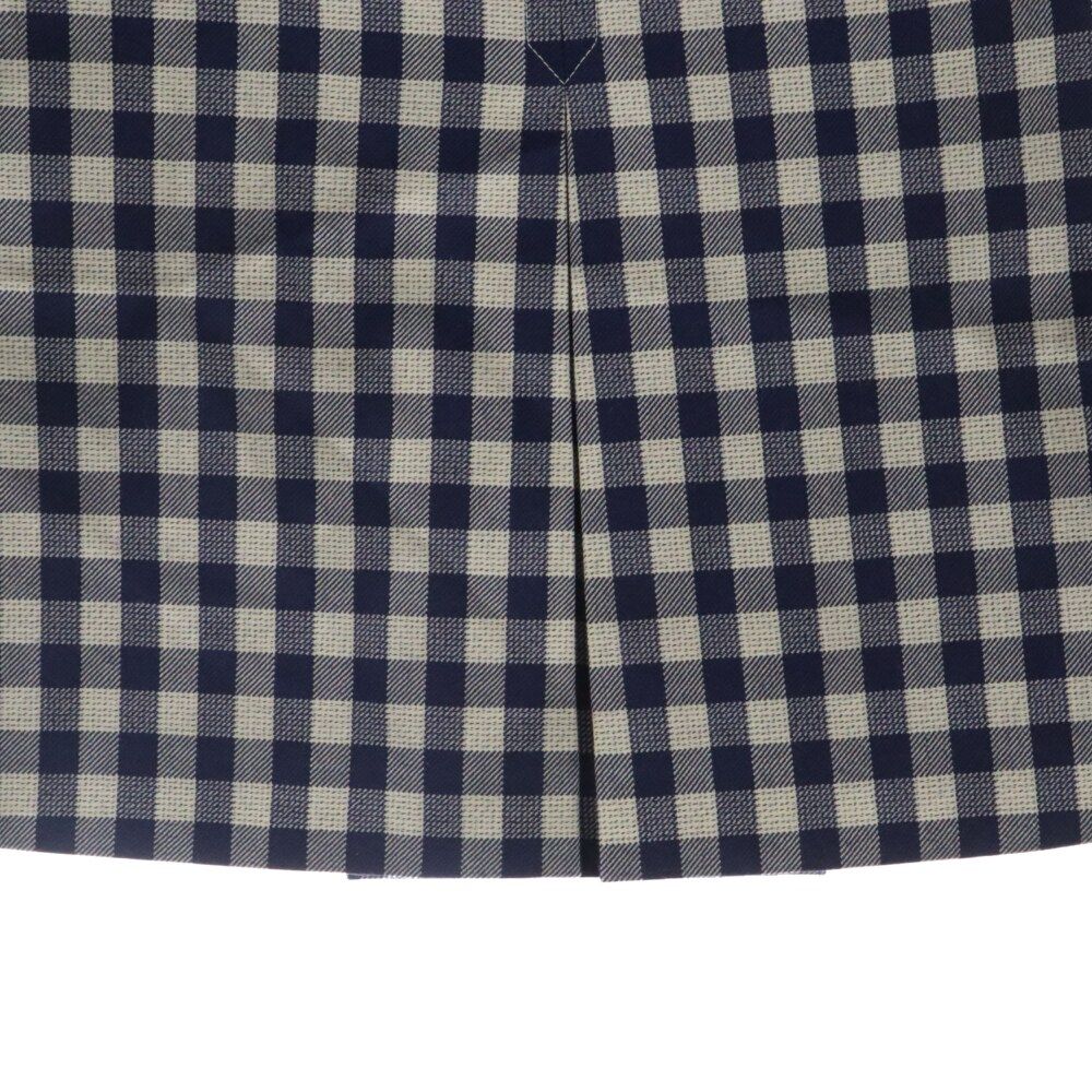 Christian Dior 20AW 襟付きノースリーブチェックワンピース Christian Dior 20AW 襟付きノースリーブチェックワンピース