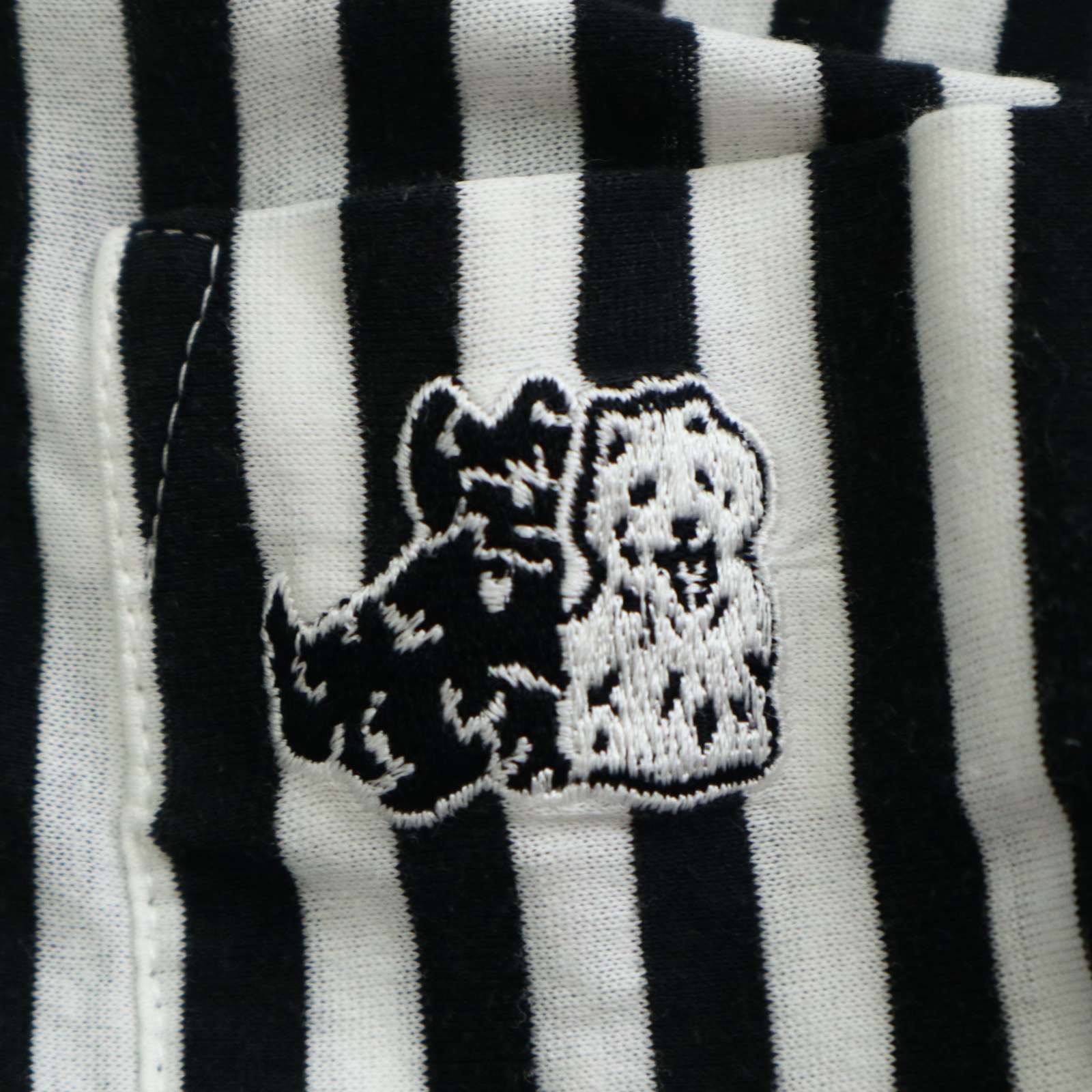 BLACK&WHITE ブラック＆ホワイト ゴルフ 春夏 ロゴ刺繍