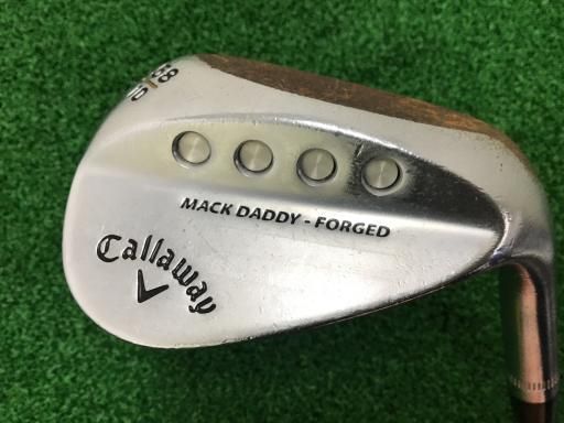 中古】 キャロウェイ MACK DADDY FORGED(2019) クロムメッキ 58