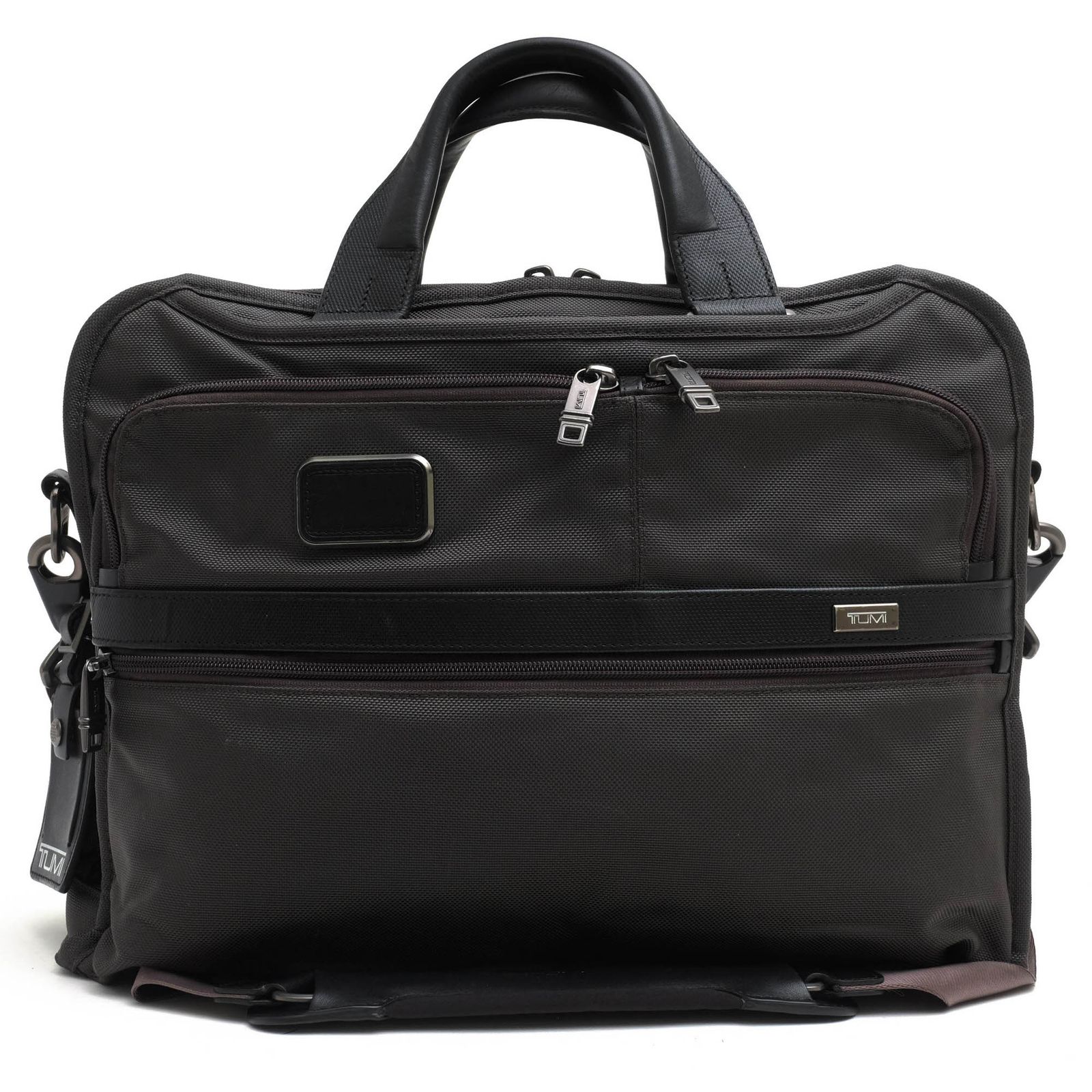トゥミ TUMI バッグ ブリーフケース ビジネスバッグ 鞄 ビジネス メンズ 男性 男性用 ナイロン レザー 革 本革 グレー 灰色 26108IG2E ALPHA Ballistic Business Organizer Portfolio Brief