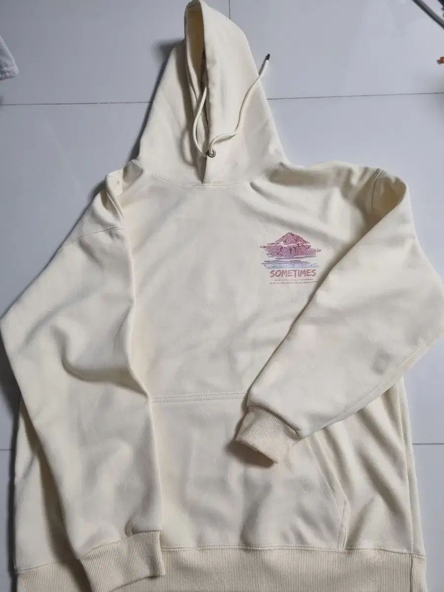 専用購入 ノーブランド ベージュ フード付きTシャツ m