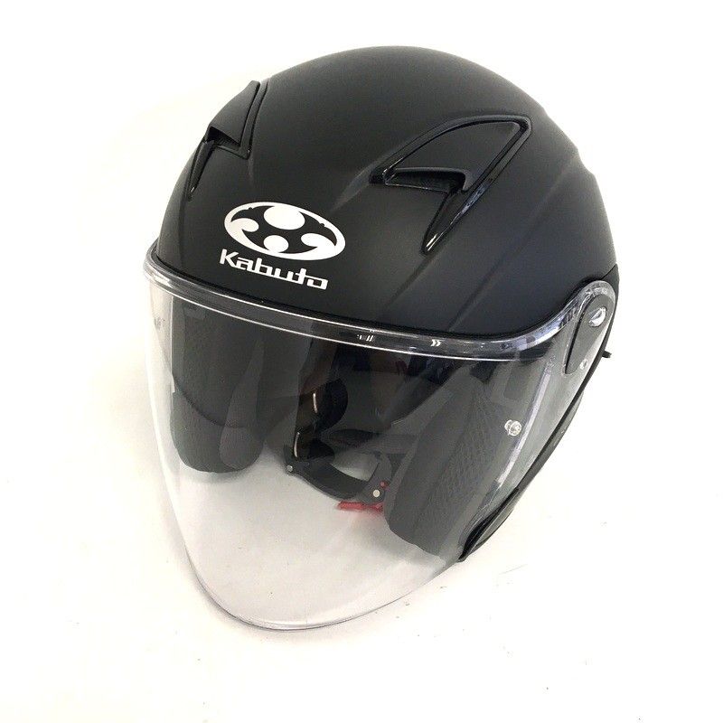 OGK KABUTO オージーケーカブト EXCEED ジェットヘルメット 除菌消臭済 XLサイズ フラットブラック オートバイ ツーリング ライディング バイカー バイク用品 TA2765
