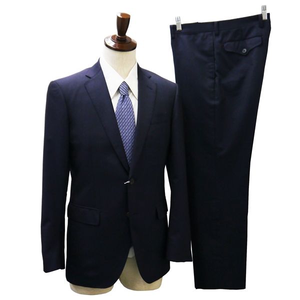 LOST特注【vintage】セットアップ シングルスーツ ダークネイビー LOST特注【vintage】セットアップ シングルスーツ ダークネイビー