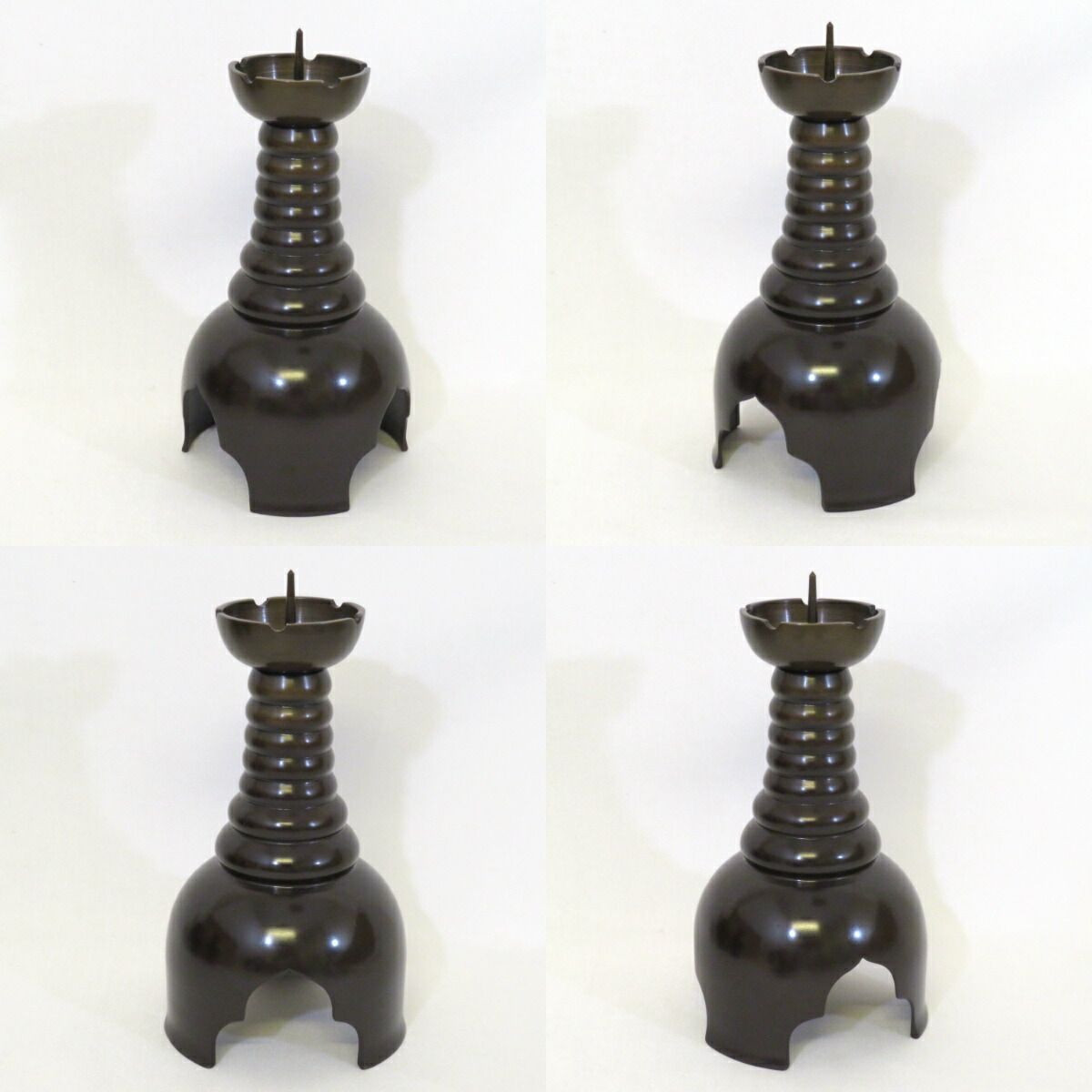 中古】大野芳光作 唐銅 三具足 供茶 茶道具【美品】 - メルカリ