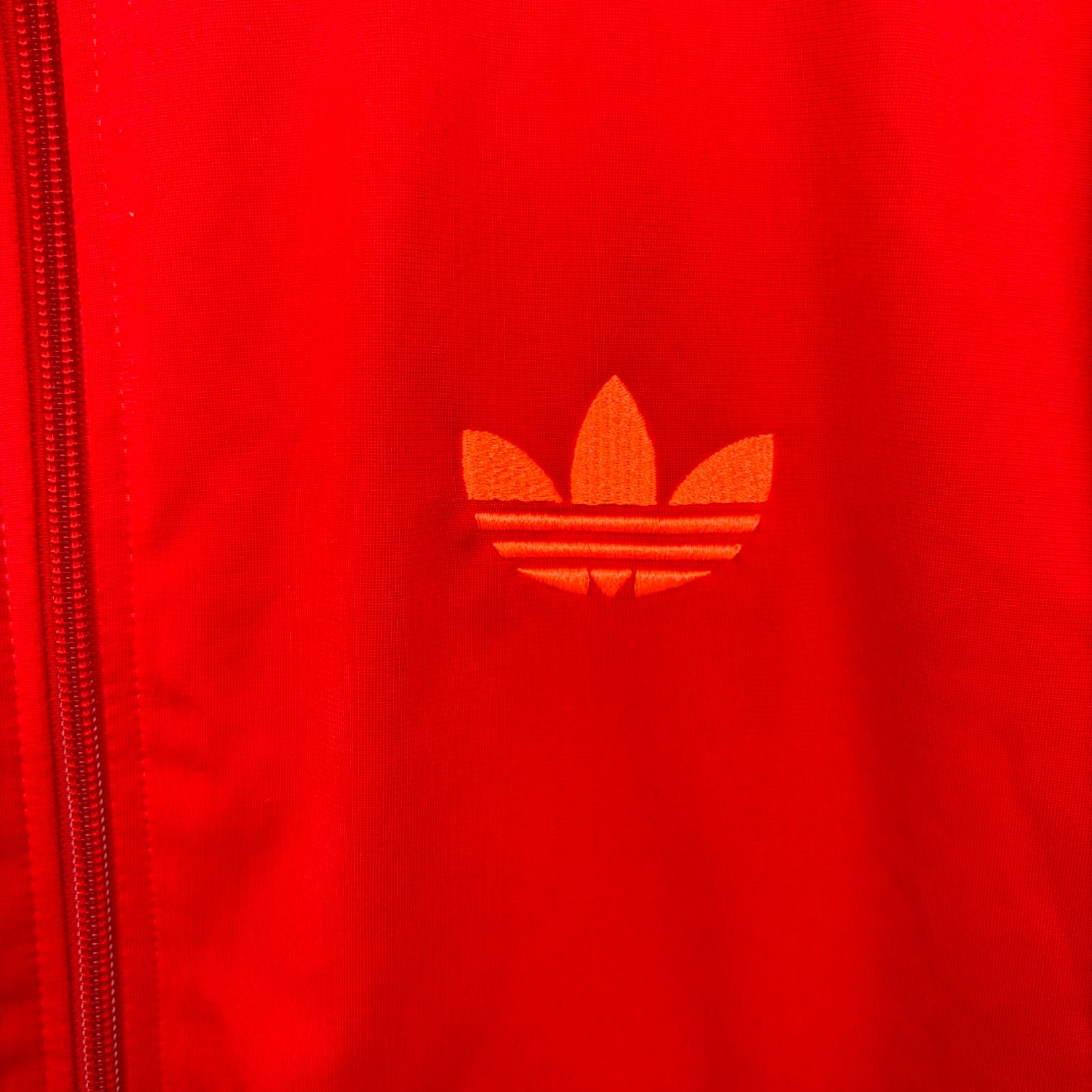 adidas】 アディダス トラックジャケット レッド 3ストライプ