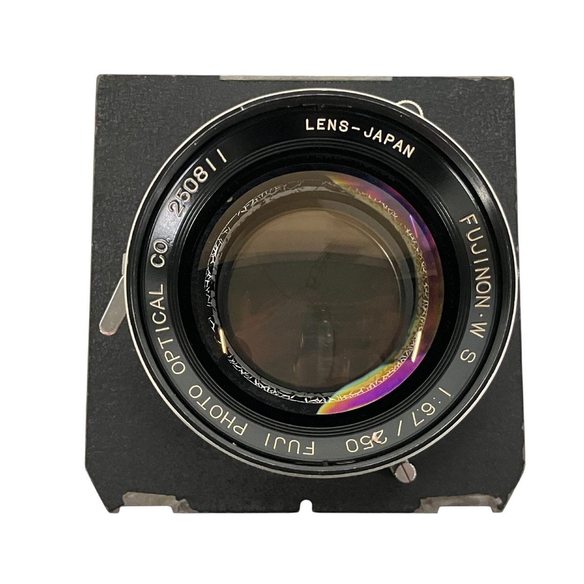FUJIFILM FUJINON W F6.7 250mm フジノン 大判 カメラ レンズ リンホフ ボード 富士フィルム ジャンク B10408314