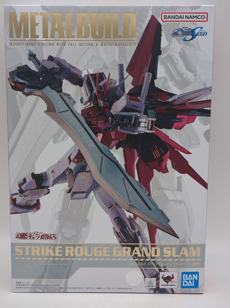 BANDAI SPIRITS METAL BUILD 機動戦士ガンダムSEED ストライクルージュ グランドスラム装備型