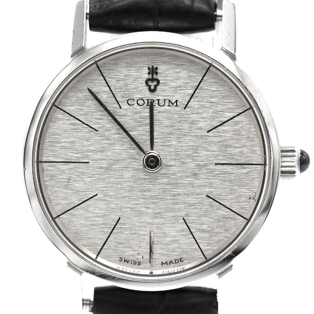 稼働品】CORUM 57155 169946 手巻き ヴィンテージ - 腕時計(アナログ)